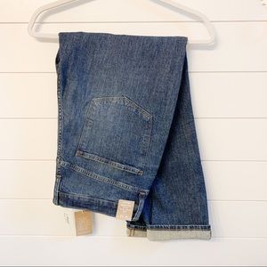 NWT Madewell High Rise Slim Boyjeans size 32